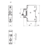 Cầu dao tự động Panasonic DIN MCB BD‑63‑1P