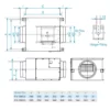 Quạt hút Cabinet Panasoic FV‑12NS3