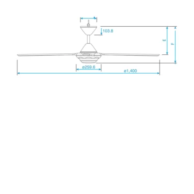 Quạt Trần Panasonic F‑56MZG